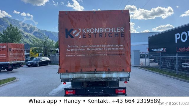 Furgon cu prelată laterală IVECO Daily 50C35 Doka Pritsche Plane Bj 2017