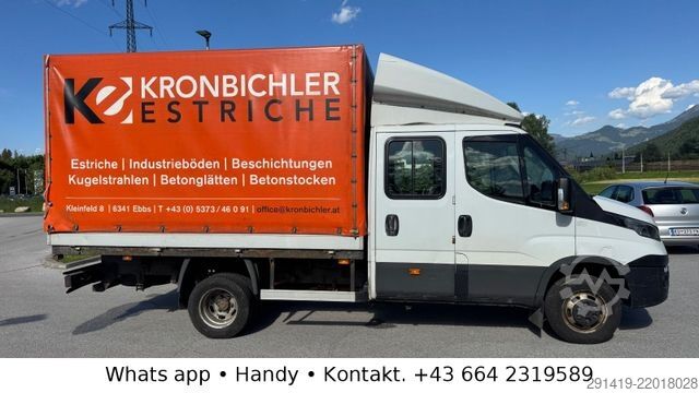 Furgon cu prelată laterală IVECO Daily 50C35 Doka Pritsche Plane Bj 2017