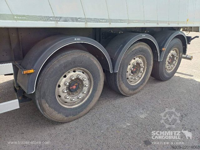 Semi-remorque benne Wielton Kipper Alukastenmulde 51m³