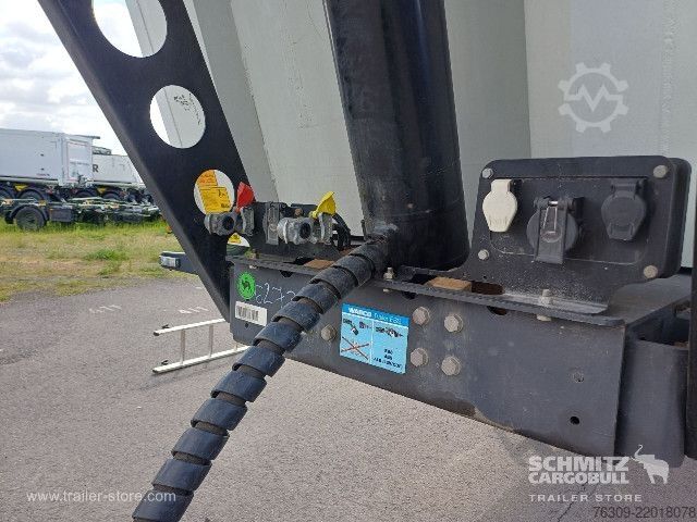 Semi-remorque benne Wielton Kipper Alukastenmulde 51m³