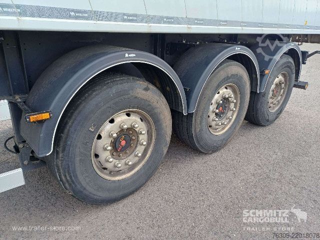 Semi-remorque benne Wielton Kipper Alukastenmulde 51m³