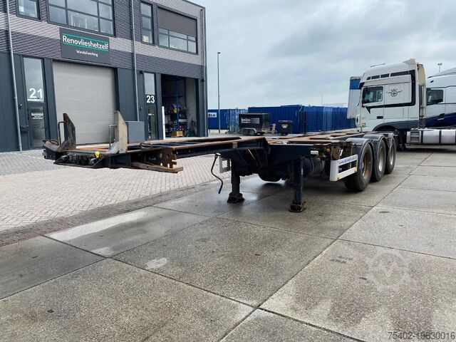 Trasporto di container Pacton T3-010 / 3x Extendable / SAF + Drum / 1x lift