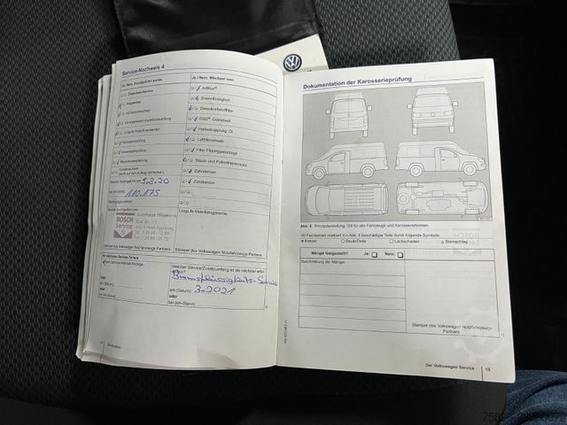 Panelová dodávka VOLKSWAGEN T6 Transporter*lang*1.Hand*Klima*2xSchiebetür*