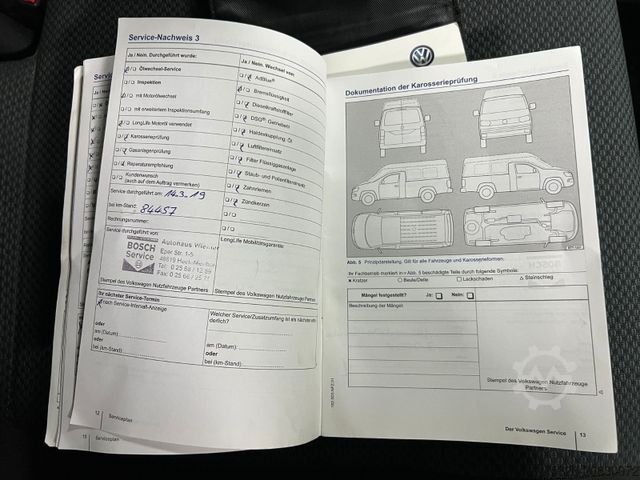 Kassevogn VOLKSWAGEN T6 Transporter*lang*1.Hand*Klima*2xSchiebetür*