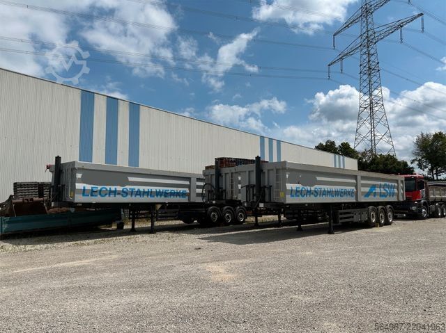 Ημιρυμουλκούμενο ανατρεπόμενο REISCH RHKS-3-SG13 Kippmulde 50m3 Schrottmulde Abbruch