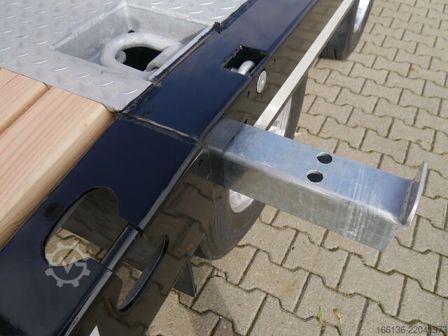 Tieflader Anhänger Fliegl Tiefladeanhänger DTS 300 L=6,5 m Luft/FH