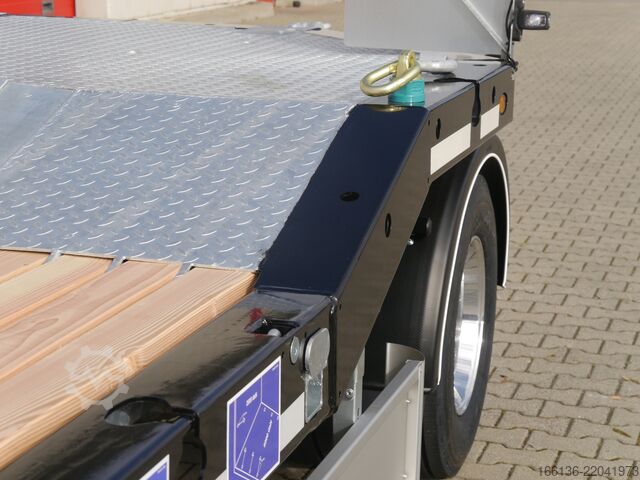 Tieflader Anhänger Fliegl Tiefladeanhänger DTS 300 L=6,5 m Luft/FH