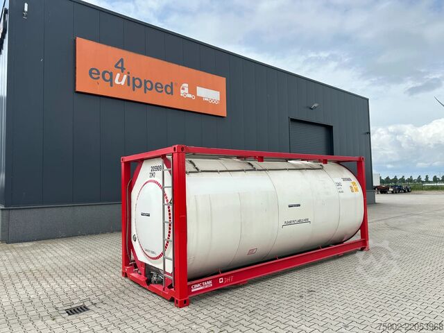 Kontener cysternowy CIMC 20FT ISO / 25.060L / 1-COMP / 3 BAFFLES / UN PO...