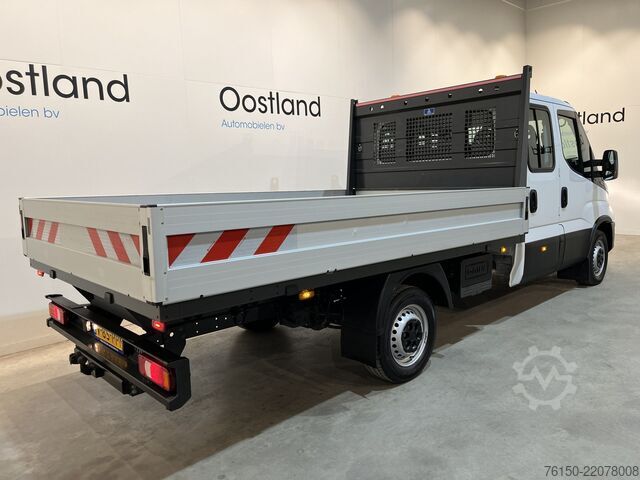 Plataforma furgoneta doble cabina Iveco Daily 35S16 2.3 375 DC 7 pers. Open Laadbak / E...