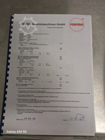 Μηχάνημα επεξεργασίας μήλων FEUMA Gastromaschinen GmbH ASETSM-E/2