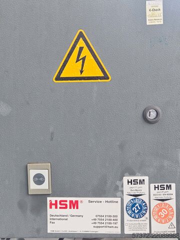 Dikey balya presi HSM V-Press 818