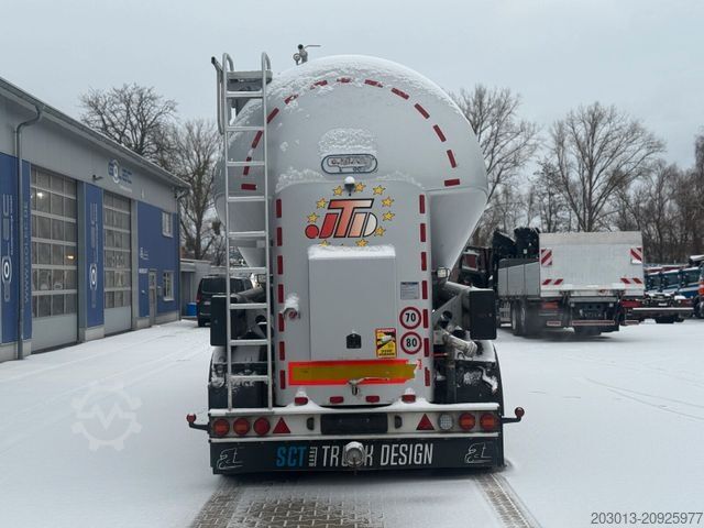 Silo yarı römork FELDBINDER O.ME.P.S Silo Auflieger 39 m³ 3 Achs