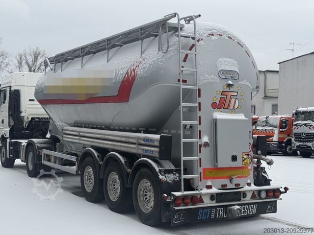 Silo yarı römork FELDBINDER O.ME.P.S Silo Auflieger 39 m³ 3 Achs