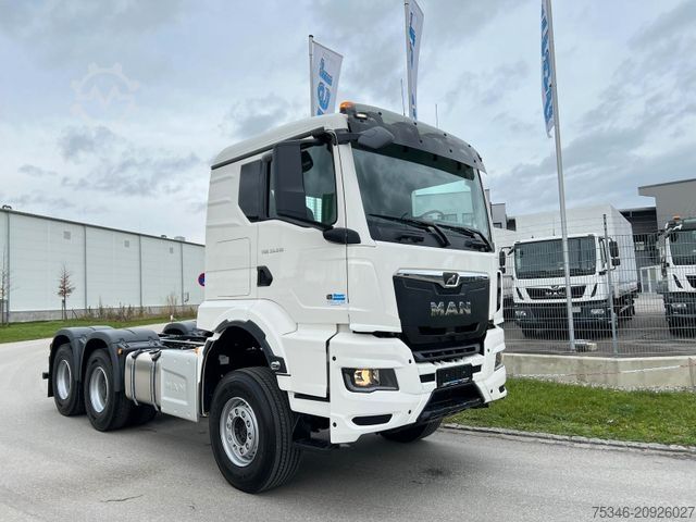 Teherautó alváz MAN TGS 33.510 BB 6x4 CH/RS 3,30 m/59 to./NA/AHK/Neu