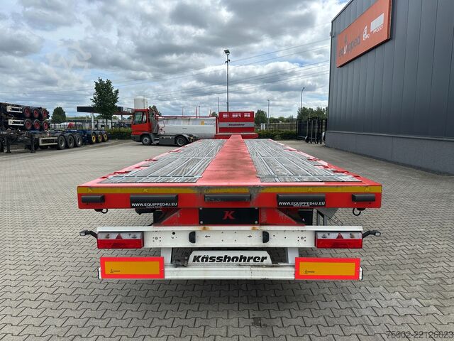 Trailer til platform KAESSBOHRER new and unused Heavy-Duty flatbed / 690cm exten...