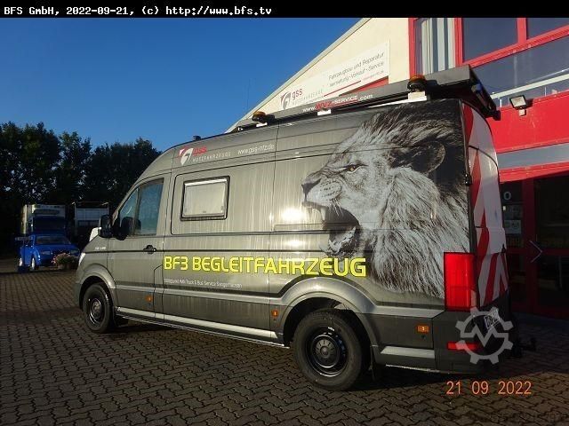 Κλειστό βαν MAN TGE 3.180 4x2 F SB BF3 Begleitfahrzeug