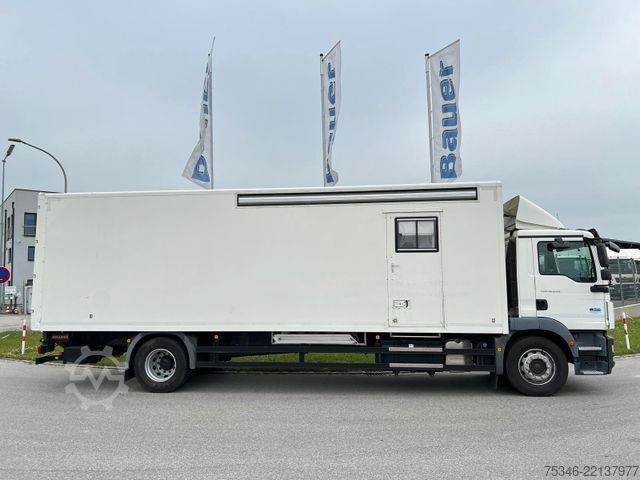 Speciallastbil MAN TGM 18.290 BL Koffer 8,35m/LBW 3 to/ nur 190 tkm