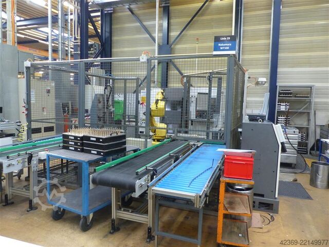 CNC Turning- and Milling Center NAKAMURA TOME WT 100 MM / Robot Loading