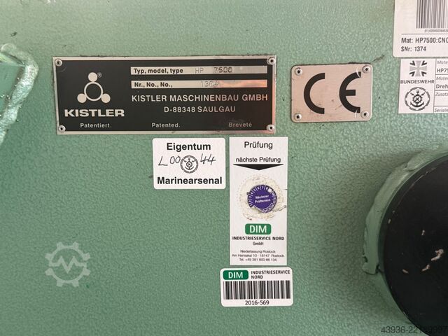 Pozicioner za zavarivanje Kistler HP 7500 Kistler HP 7500