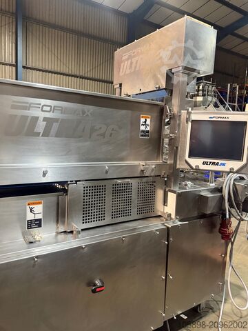 Hoge capaciteit vormmachine voor nuggets en hamburgers. Provisur Formax Ultra26