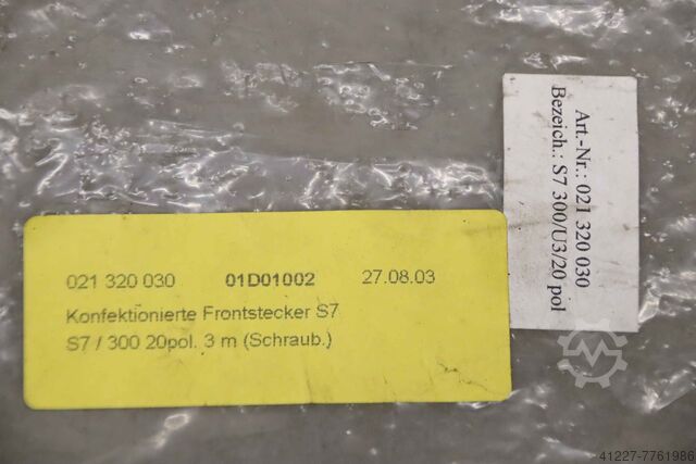 Conector frontal Cableado del sistema Siemens S7 300/U3/20 pol