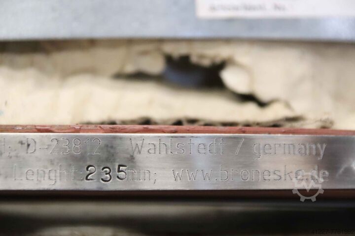 Compensador axial DN250 SB Broneske SBF25.050