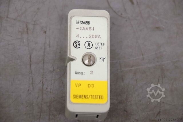 Modul för mätområde Siemens 6ES5498-1A51