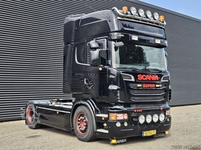 Standard-SZM Scania R730 V8 4x2 TOPLINE / FULL AIR / RETARDER / HYD...