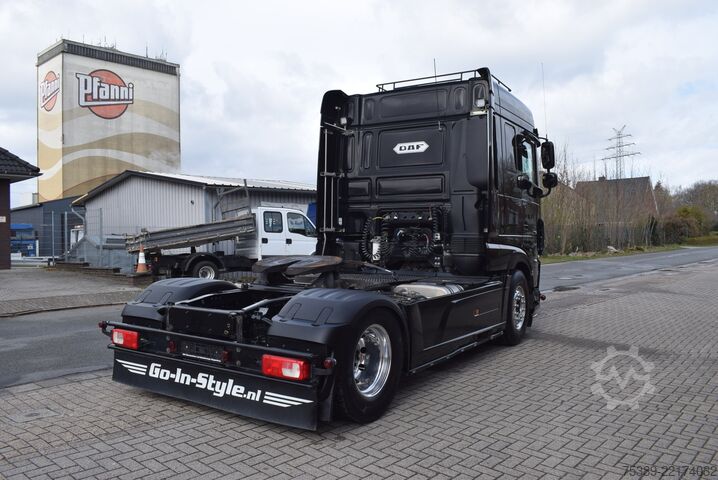 Standardní tahač Daf XF 480 Flachdach Hydraulik Vollluft Retarder