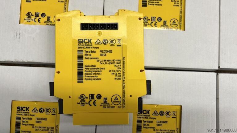Έλεγχος 5 SICK Sick Safety Relais FX3-XTIO84002 5