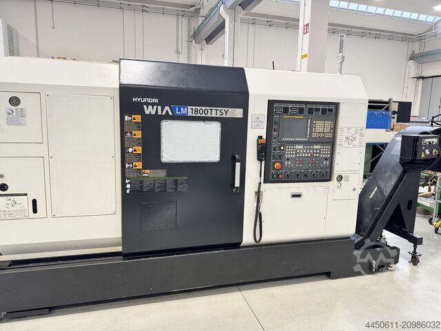 Torno CNC HYUNDAI WIA LM1800/TTSY