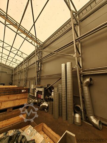 Halbouw HallGruppen Zelthalle 40 x 20 meter 6-9 meter height