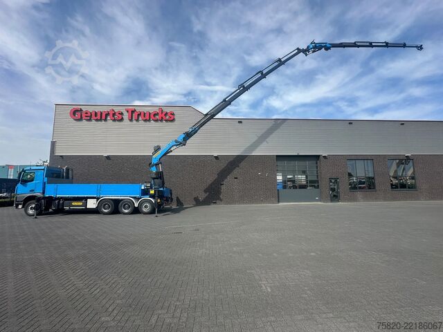 Vrachtwagen met kraan Mercedes-Benz Arocs 3251 8X4 TRIDEM + PALFINGER PK 53002+JIB+...