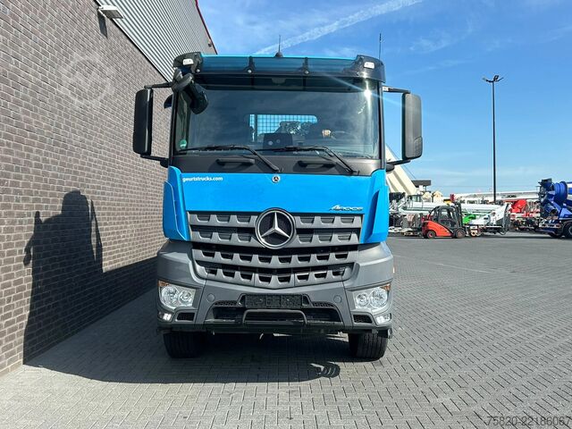 Vrachtwagen met kraan Mercedes-Benz Arocs 3251 8X4 TRIDEM + PALFINGER PK 53002+JIB+...