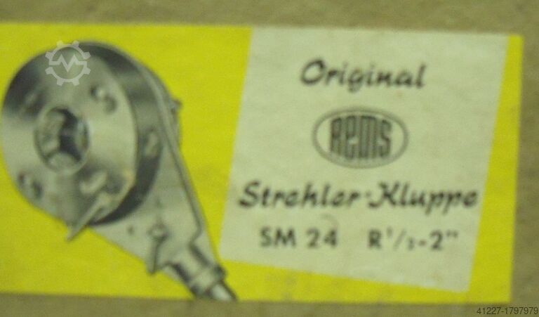Gevindskærehoved med Strehler-bakker REMS 1/2"-2" Zoll