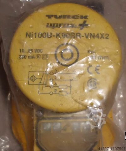 Inductieve sensor Turck Ni100U-K90SR-VN4X2