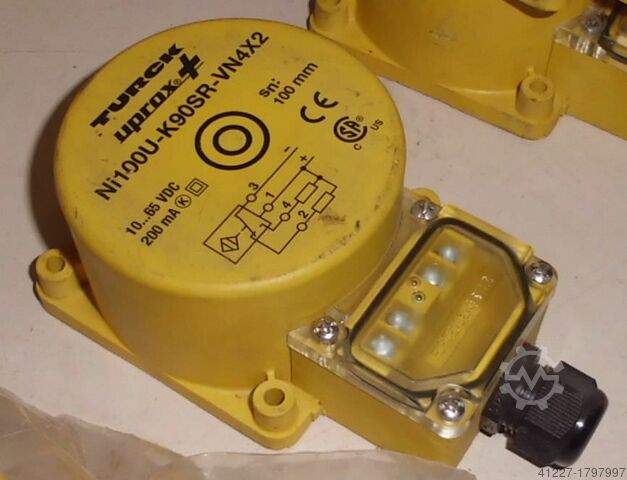 Inductieve sensor Turck Ni100U-K90SR-VN4X2