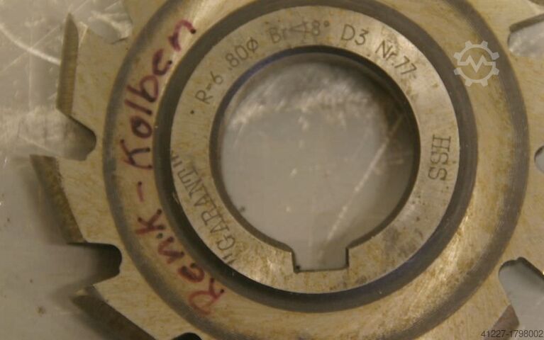 Frezy promieniowe, 16 sztuk Hoffmann verschiedene Größen