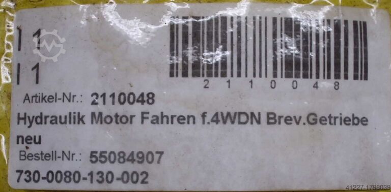 Hydraulic motor GSL Parker 780-0140-130-002
