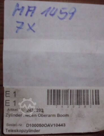 Hydraulische cilinder GSL German Standard Lift** D1000500AV10443