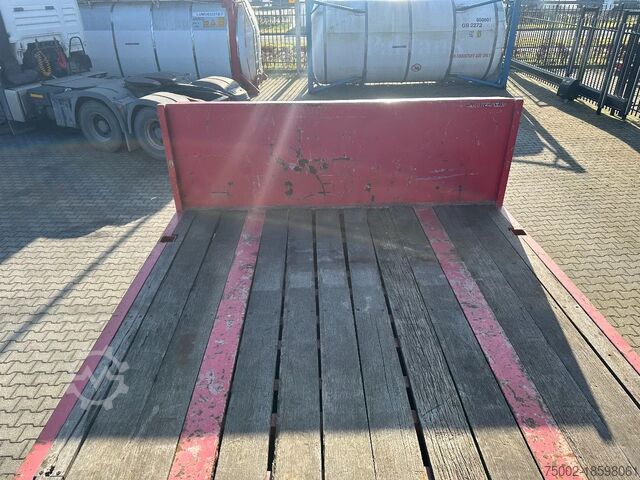 Platform aanhanger MOL 62 tons Ballast trailer, 4 axles, 2 steering ax...