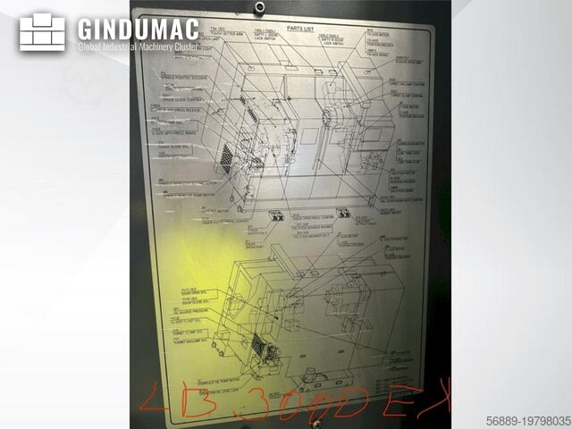 Mașină de strunjit orizontală Okuma LB 3000 MY
