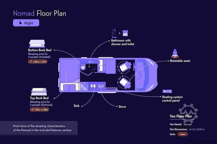 Campingvogn/autocamper Fiat Weinsberg Carabus 600 K | 4 Posti Letto | Completamente Attrezzato
