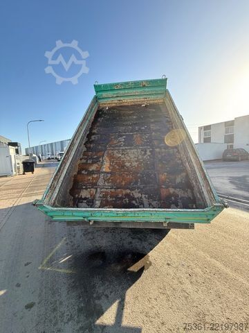 Driezijdige kipper bestelwagen MERCEDES-BENZ Atego 818 Kipper AHK Anhängerhydraulik