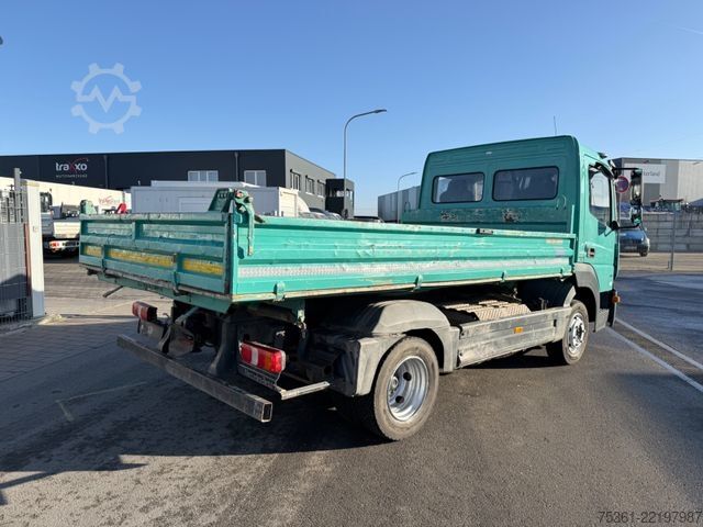 Driezijdige kipper bestelwagen MERCEDES-BENZ Atego 818 Kipper AHK Anhängerhydraulik