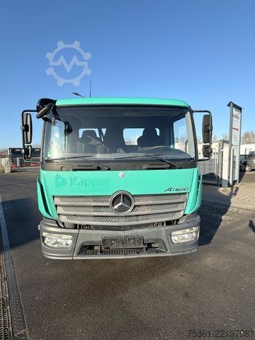 Driezijdige kipper bestelwagen MERCEDES-BENZ Atego 818 Kipper AHK Anhängerhydraulik