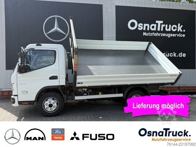 Driezijdige kipper bestelwagen FUSO Canter 7C15AMT 3-Seitenkipper Autom,Nutzl.3785KG