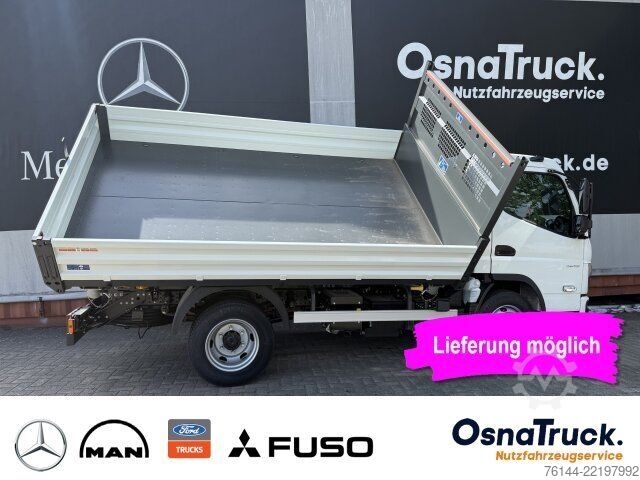Driezijdige kipper bestelwagen FUSO Canter 7C15AMT 3-Seitenkipper Autom,Nutzl.3785KG