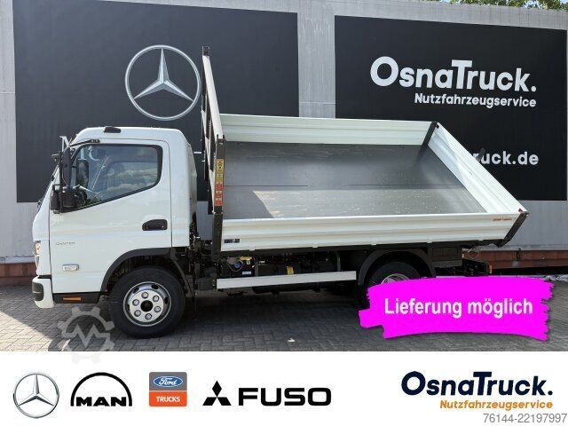 Kiepwagen bestelauto FUSO Canter 7C15AMT 3-Seitenkipper Autom,Nutzl.3785KG