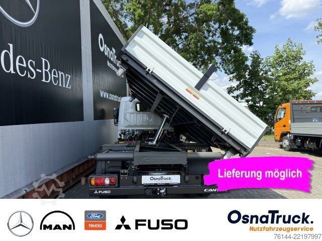 Kiepwagen bestelauto FUSO Canter 7C15AMT 3-Seitenkipper Autom,Nutzl.3785KG